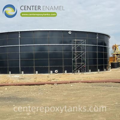 Epoksi Kaplamalı Çelik Tank Sızıntı Suyu Depolama İçin - Aşındırıcı katı atık sahası sıvıları için üstün kimyasal direnç sunar.