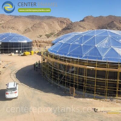 Aluminum Dome for Factory Water Tanks: Offers a Reliable, Low-Maintenance Roof for Plant Water Reserves