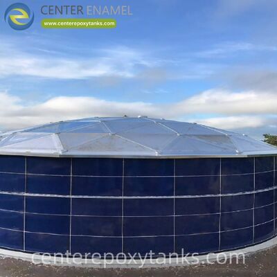Aluminum Dome for a Fire Water Storage Tank: Ensures the Water Reserve Meets Cleanliness Standards for Fire Systems
