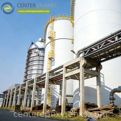 Saldırılmış paslanmaz çelik tek duvarlı yakıt depolama tankı için iç yüzen çatı: Standart tek duvarlı tank tasarımları için kritik birincil buhar mühürü sağlar