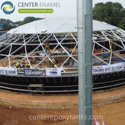 Kaynatılmış Paslanmaz Çelik Petrokimyasal Ürün Depolama Tankları için Alüminyum Kubbe Çatı: Agresif Kimyasal Buharlara ve Endüstriyel Çevreye Karşı Üstün Korozyona Direnci Sunar