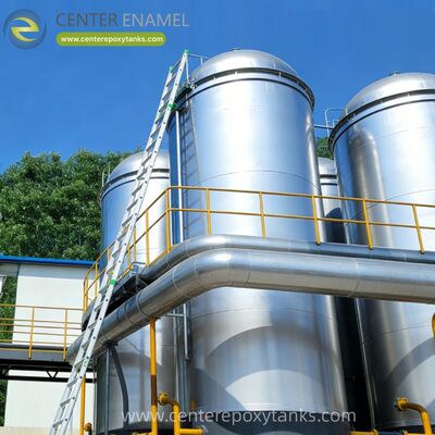 Yuvarlak Yakıt Depolama için Kaynatılmış Çelik Tanklar: Basınç dağılımını ve yapısal istikrarı optimize eden dairesel bir tasarıma sahiptir