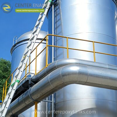 Saldırılmış Petrol Depolama Tankı için Dış Yüzen Çatı: Sızdırmaz ve hava geçirmez bir buhar bariyeri sağlamak için Saldırılmış Çelik Yapılarla sorunsuz bir şekilde entegre olur