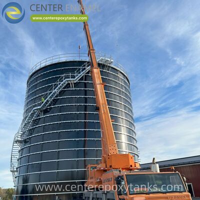 Epoksi Bağlı Çelik Boltlu Tanklar Kağıt Fabrikası Atık Su Tankı olarak: Yüksek lif içeriğine ve aşırıcı pulp kalıntılarına dayanacak şekilde tasarlanmıştır.