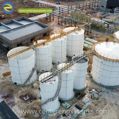 Açıklama havuz tankları olarak bultlanmış su depolama tankları: Istikrarlı modüler yapısıyla su arıtmasında çökme sürecini kolaylaştırır.