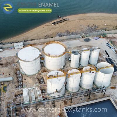 Anaerobik Reaktör Tankları olarak Boltlu Su Depolama Tankları: Organik parçalanma ve biyogaz yönetimi için hava geçirmez bir kapama sağlar.