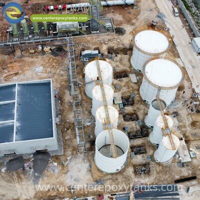 Yangın Suyu Depolama Tankları olarak Boltlu Çelik Tanklar: Acil durumlarda derhal su teminini sağlayan güvenilir rezervler.