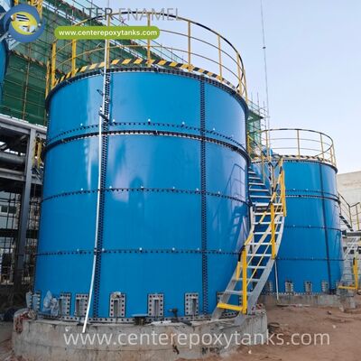 Bolted Steel Tanks as a sludge holding tank: Maintains sludge stability and prevents odor leakage in treatment facilities.
