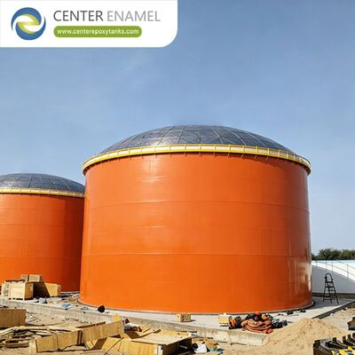 Yüksek korozyon direnci, kendi kendini destekleyen uzay çerçevesi ve 30-100m çap aralığı olan Tank Pontoon Yüzen Çatı