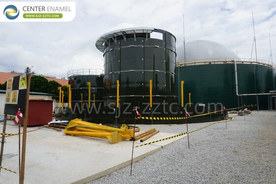 Biyogaz Teknolojisinin Gelişmesi: Nijerya'da Kasaplık Atık Suları için GFS Tankları+Çifte Membranlı Çatı