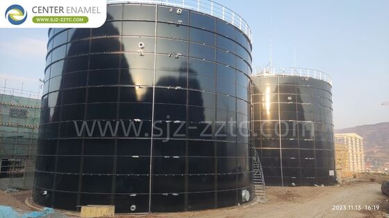 Singapur'da Gelişmiş Biyogaz Çözümleri: Tavuk gübre için GFS tankları ve çift zarlı çatılar