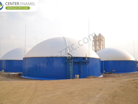Nijerya Sığır Gübre Biyogaz Fabrikası Projesi Tasarımı GFS Tank Çözümü Kullanılarak