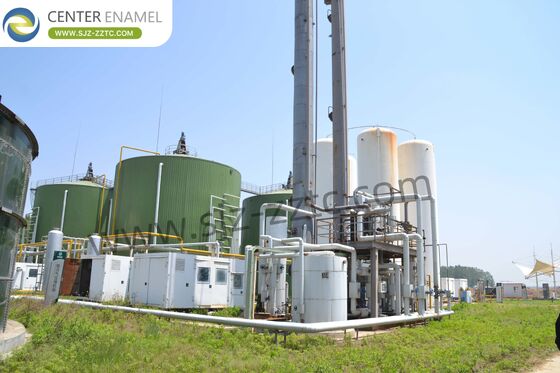 Malaysia Food Waste to Biogas with GFS Tanks and Optimized Biogas Plant Design