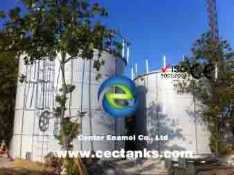 Merkezi Enamel Tarımsal Toplu Depolama Çözümleri / İrişim İçin Su Depolama Tankları