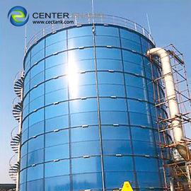 Fabrika kaplamalı çelişmiş çelik süzme depolama tankları AWWA standardına uygun olarak onaylanmıştır