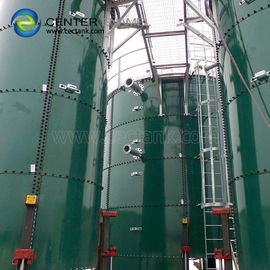 Kanalizasyon tankı yüksek depolama tankı performansına sahip cam kaplı çelik panellerden oluşur
