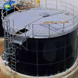 Genişletilebilir Porselen Enamelli Çelik Endüstriyel Su Tankları AWWA D103-09 OSHA ISO/EN 28765