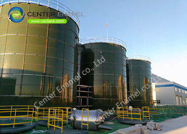 Çelişkili çelik endüstriyel su tankları 30000 galon Asit ve alkali direnci