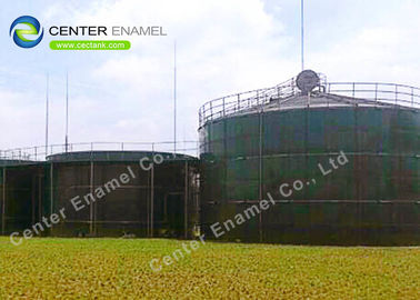 Biyogaz tesisleri için 300000 galonlık çelişkili atık su depolama tankı