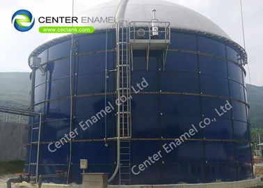 Su depolama için 200000 galon cam kaplı çelik sıvı depolama tankları
