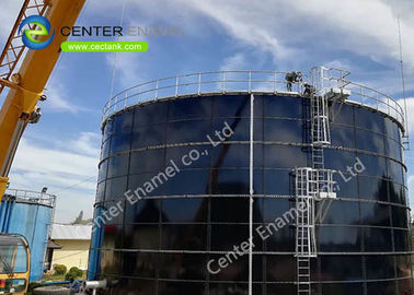 Korozyona karşı cam kaplı su depolama tankları yapışkanlık 3450N/cm