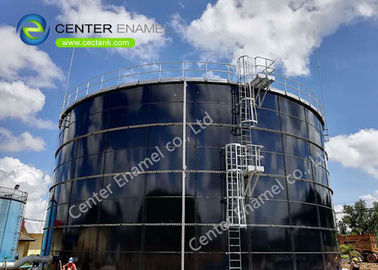 Su deposu için çelik tanklara füzelenmiş yüksek korozyon direncili cam