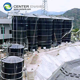 Çelik cam endüstriyel atık su depolama tankı ISO 9001 sertifikası ile