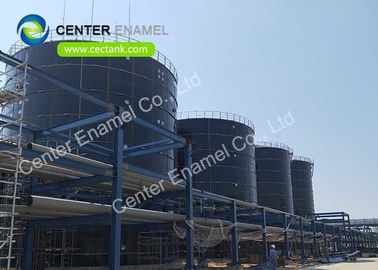 Alüminyum alaşımlı çukur güverte çatısı ile çilingirli çelik endüstriyel su tankları