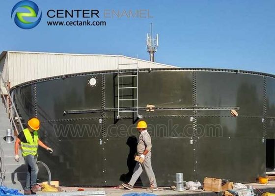 Endüstriyel atık su arıtma için korozyona dayanıklı cam kaplı çelik tanklar