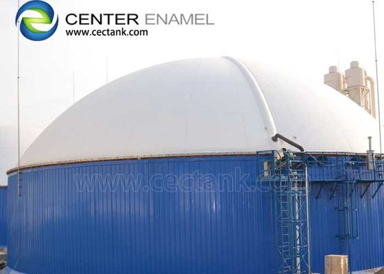 Enamel kaplama çelik yangın su tankı NSF ANSI 61 sertifikaları ile