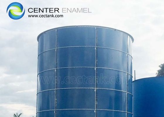 En hızlı inşaat süresi ile cam kaplı çelik endüstriyel su tankları