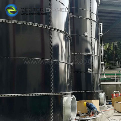 PH14 Domuz atık su arıtma projelerinde UASB işlemi için biyogaz depolama tankı