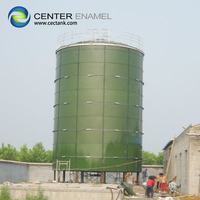 Belediye proje yöneticileri denetçileri için 18000m3 atık su depolama tankı