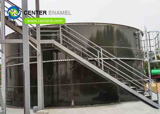 Koyu yeşil sıvı geçirmez 20m3 Yangın Su Tankı