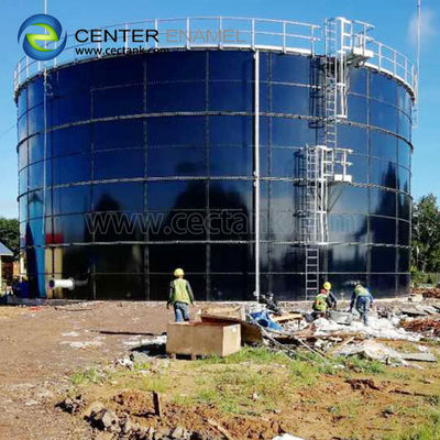 3 mm kalınlığında tabaklar Coco Cola atık su arıtma tesisi için endüstriyel su tankları