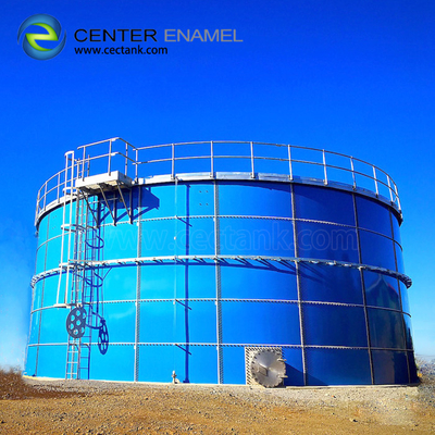 Deniz suyu tuzsuzlaştırma projesi için 20m3 cam erimiş çelik tanklar