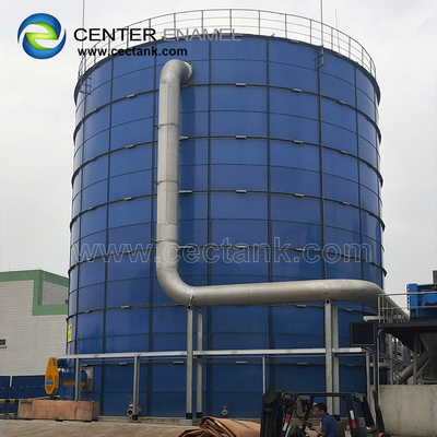 Belediye kanalizasyon projesi için 20000m3 biyogaz depolama tankı
