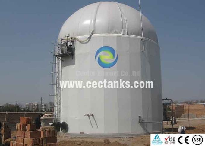 Atık su depolama için yüksek korozyona dayanıklı cam füzed çelik tanklar 1