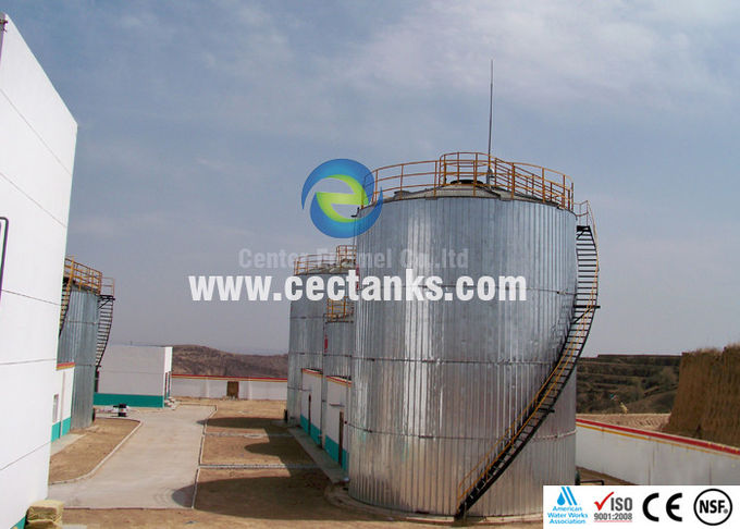 Çifte kaplamali çelik tahıl depolama silosu / 100000 / 100k galon GFTS tankı 0