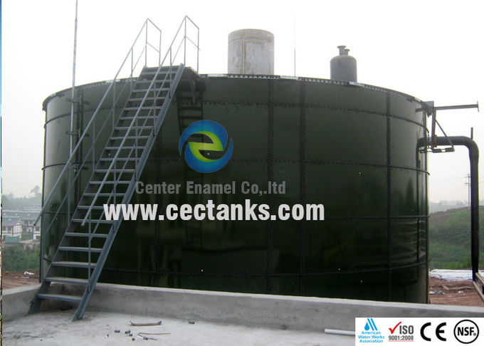 Cam kaplı çelik sulama Tarımsal su depolama tankları Sprinkler sistemleri Kimyasal direnci 0