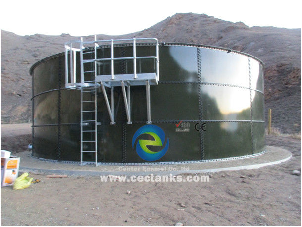 Güçlü İklim Uyumluluğu İçme Suyu için Porselen Enamel Cam Kaplı Tank Özel 0