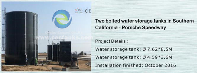 İçme ve içme suyu, atık su ve süzme akışını depolamak için endüstriyel su tankları 0