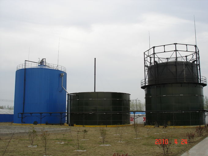 Biyogaz Tesisi Ekipmanı Çin'den 30 yıldan fazla bir süre önce Biyogaz depolama tankı 1