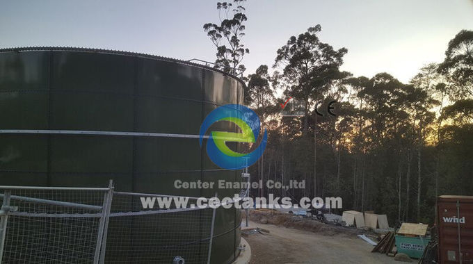 Alüminyum kapaklı veya özel çatılı endüstriyel sıvı depolama tankları 1
